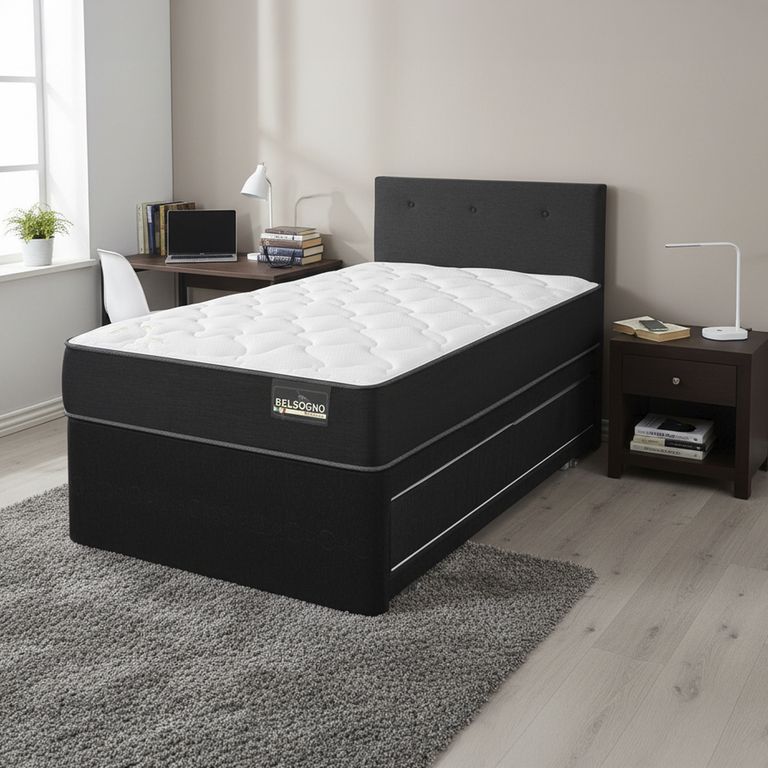 Divan 1 plaza Nido One Black Negro