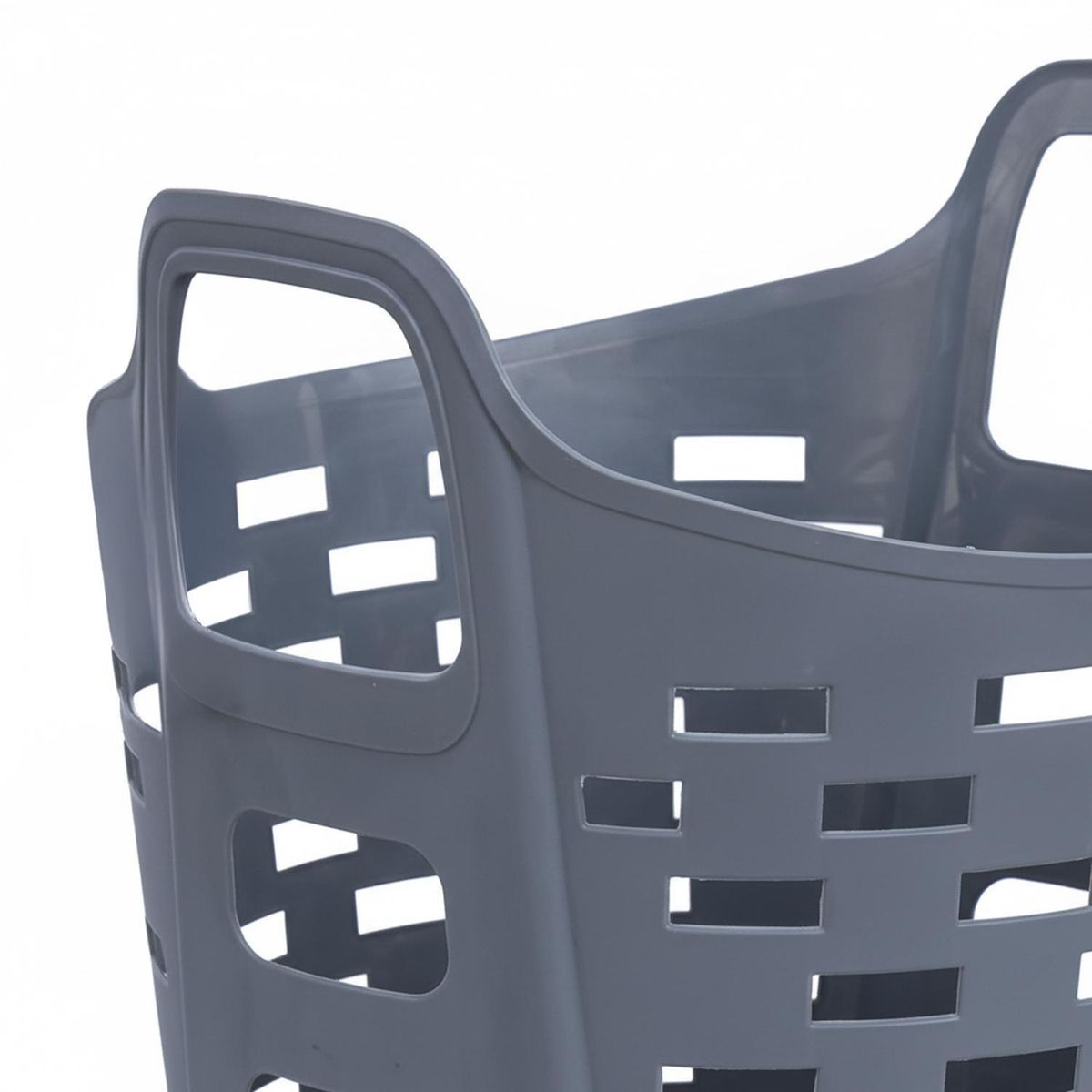 CLOROX - Cesta para ropa color gris 70 l