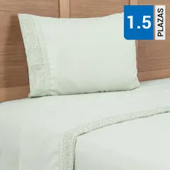 PLUMETTI - Sabana Broderie 1.5 P Verde