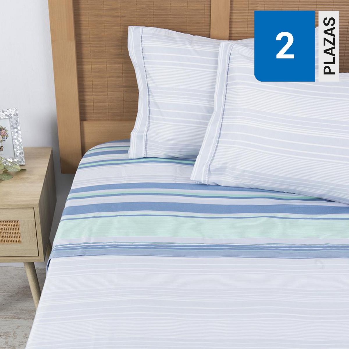 PLUMETTI - Sábana Estampada 2 plazas Multicolor