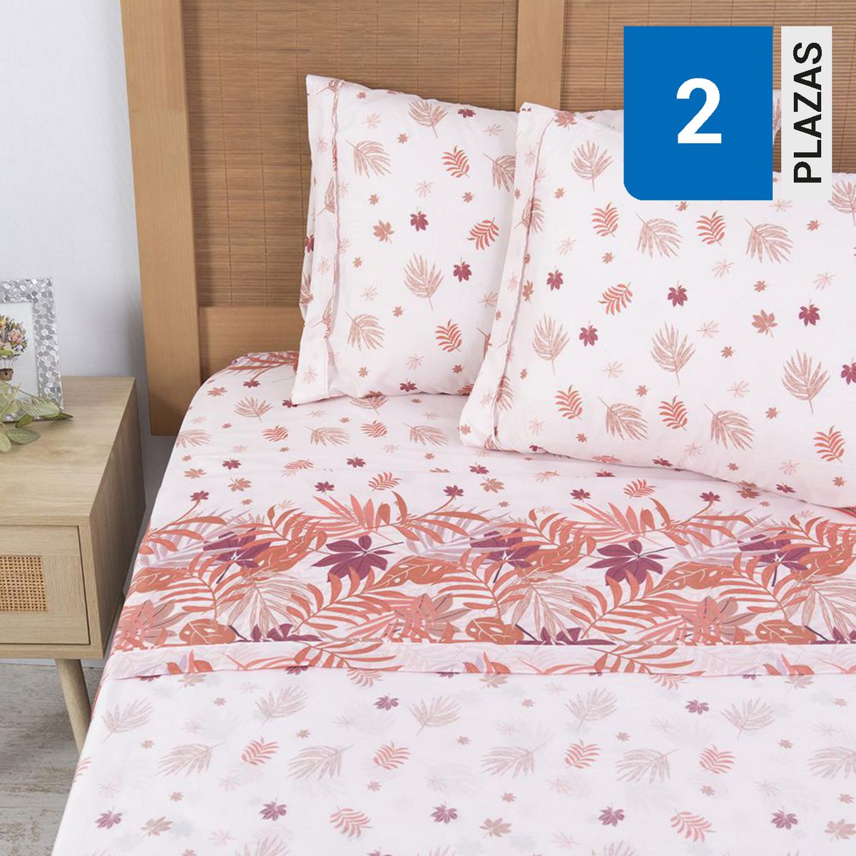 PLUMETTI - Sábana Estampada 2 plazas Multicolor