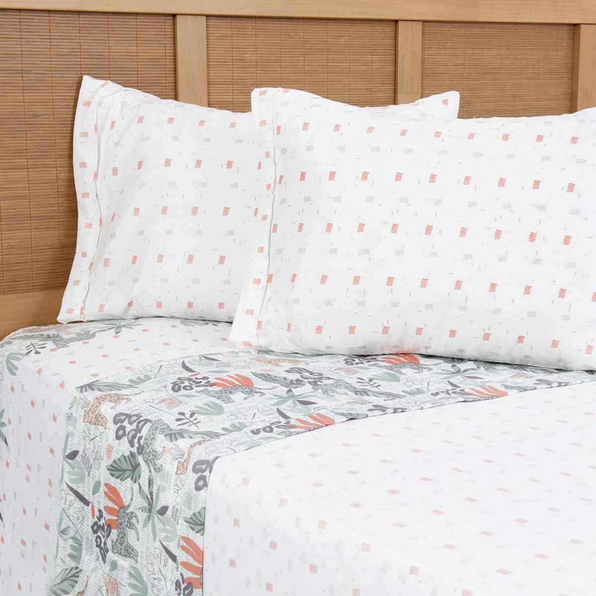 PLUMETTI - Sábana Estampada 2 plazas Multicolor