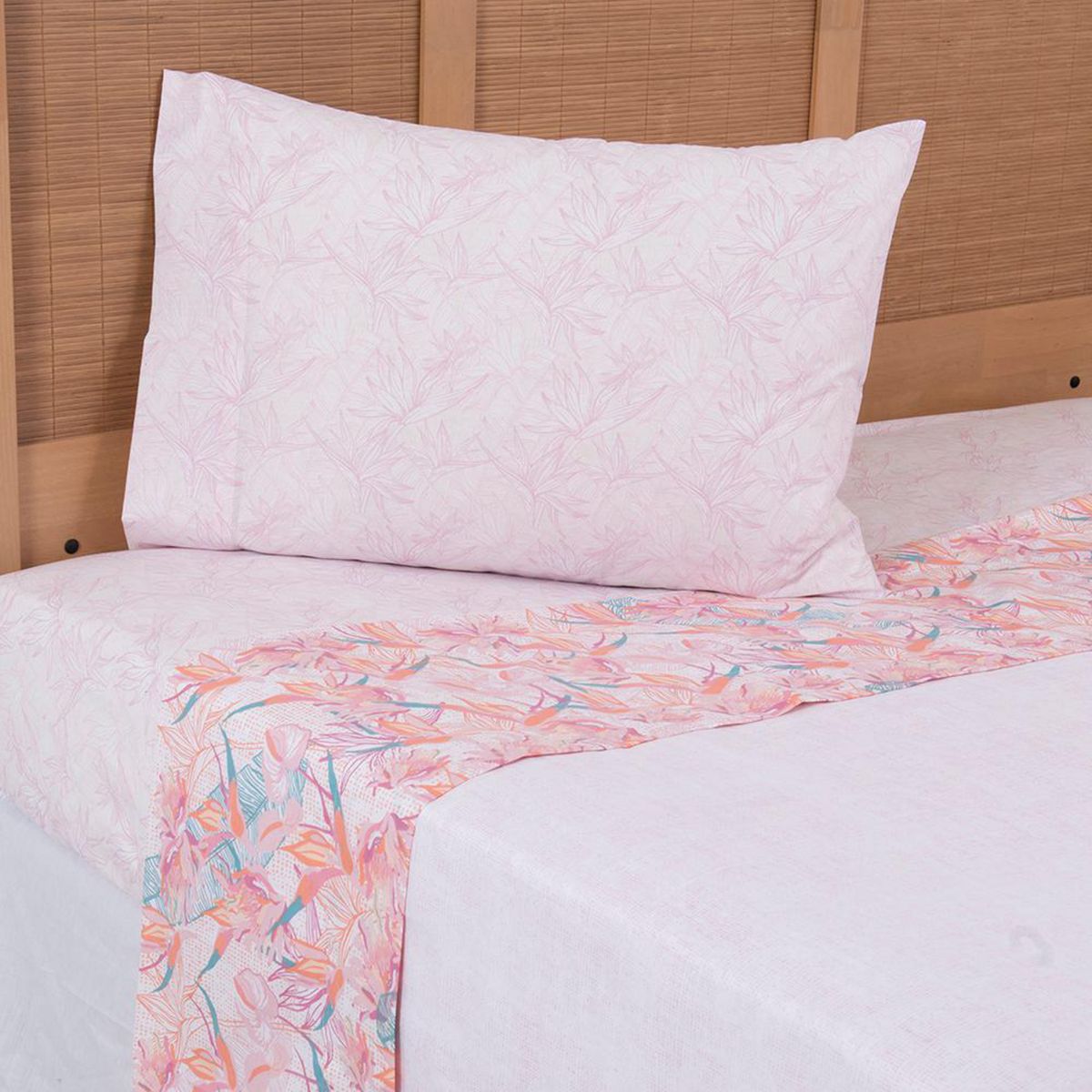 MASHINI - Sábana Mashini 180 Hilos Paradiase