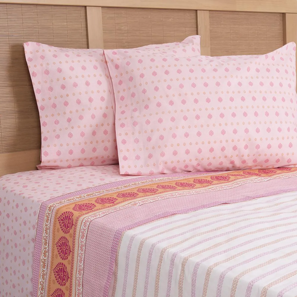 MASHINI - Sábana Estampadas 144 Hilos Caico