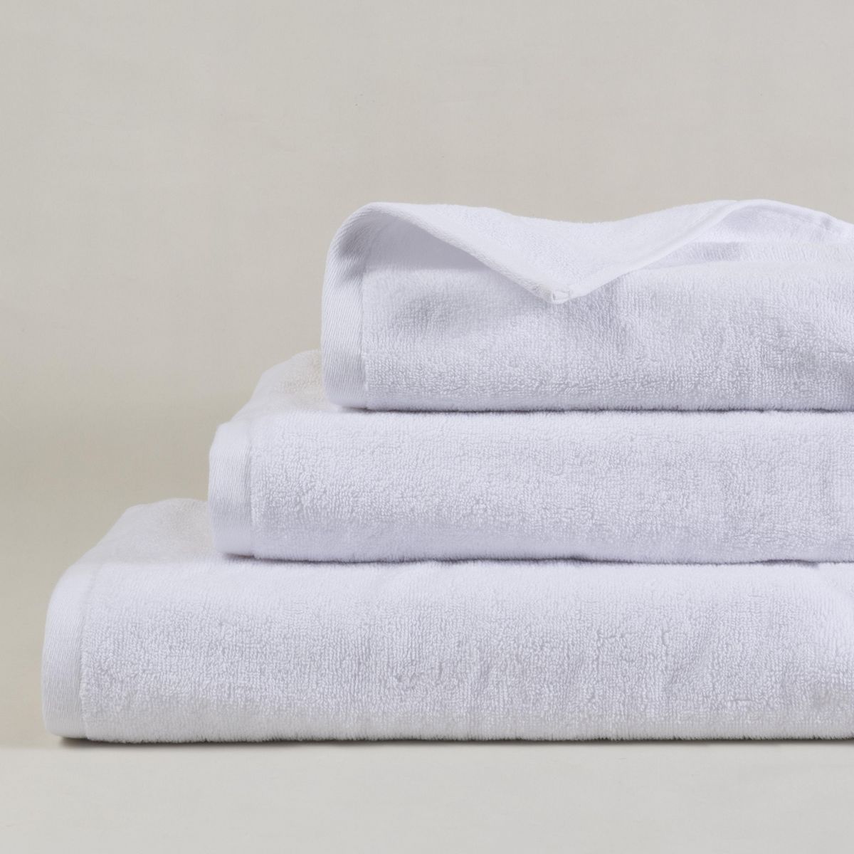 MASHINI - Toalla Baño Hotel 500 gr Algodón 70x140 cm Blanco