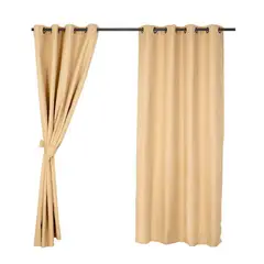 MASHINI - Set Cort. Blackout Argolla 140x220 cms Regata Amarillo