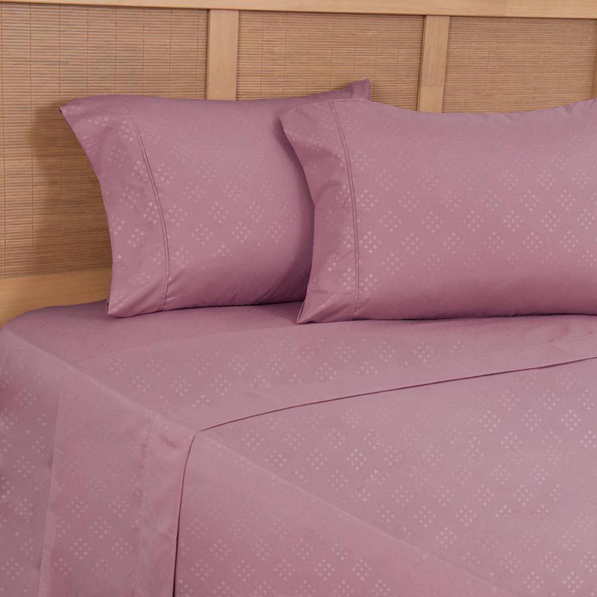 PLUMETTI - Sabana Embossed 2 plazas Rosado