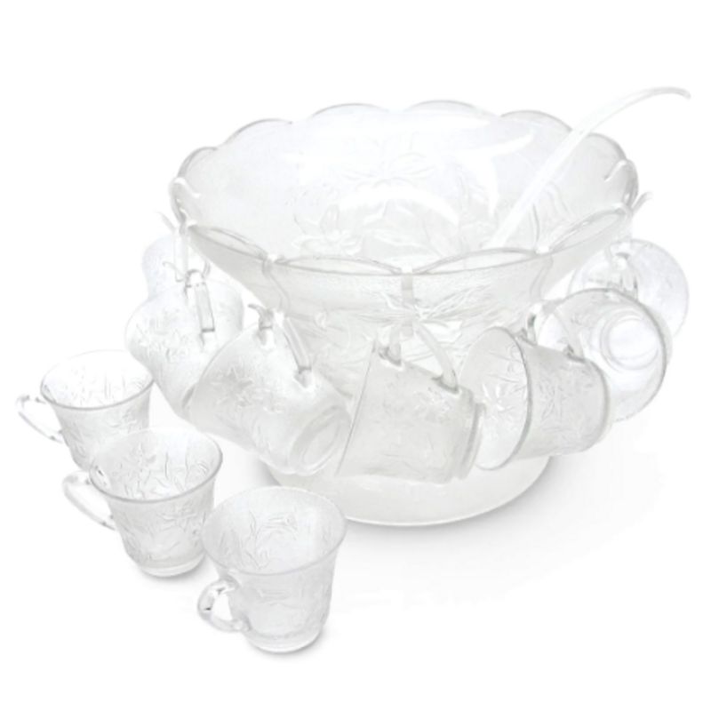 ALLEGRA - Ponchera de Vidrio 5000 ml Ponchera Transparente