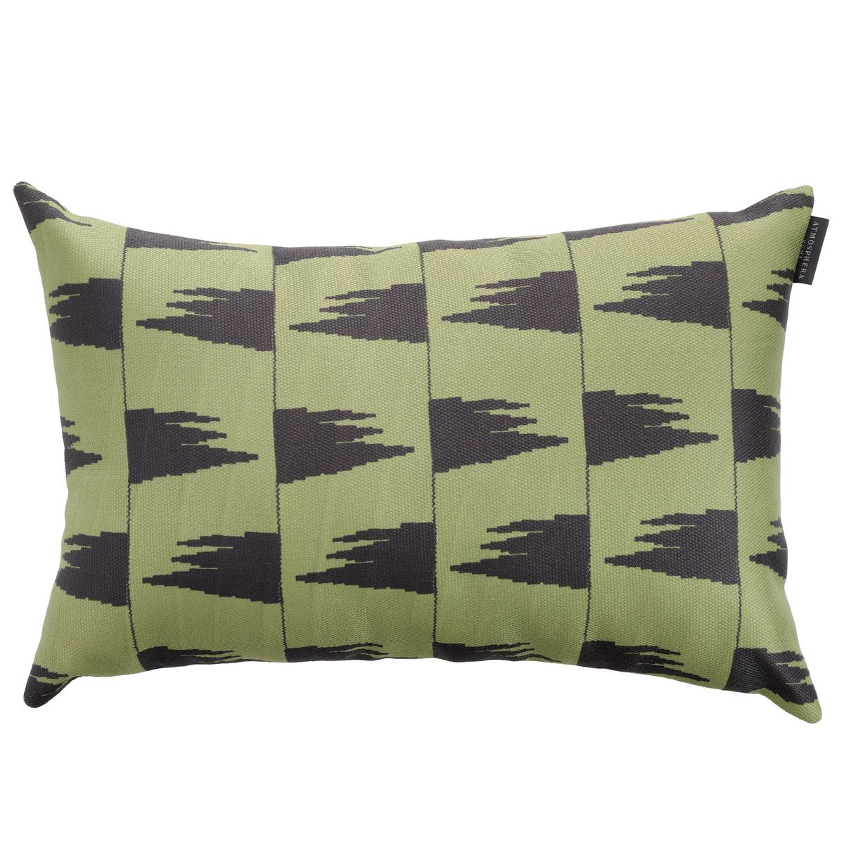 ATMOSPHERA HOME - Cojín Soka Verde Con Impresion 50x35 cm