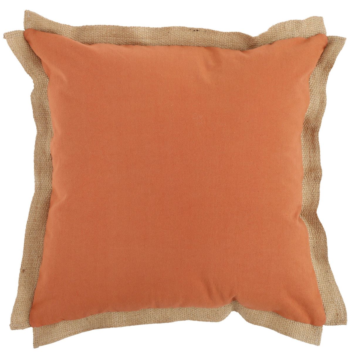 ATMOSPHERA HOME - Cojín Yute Café Oxido Con Yute 50x50 cm