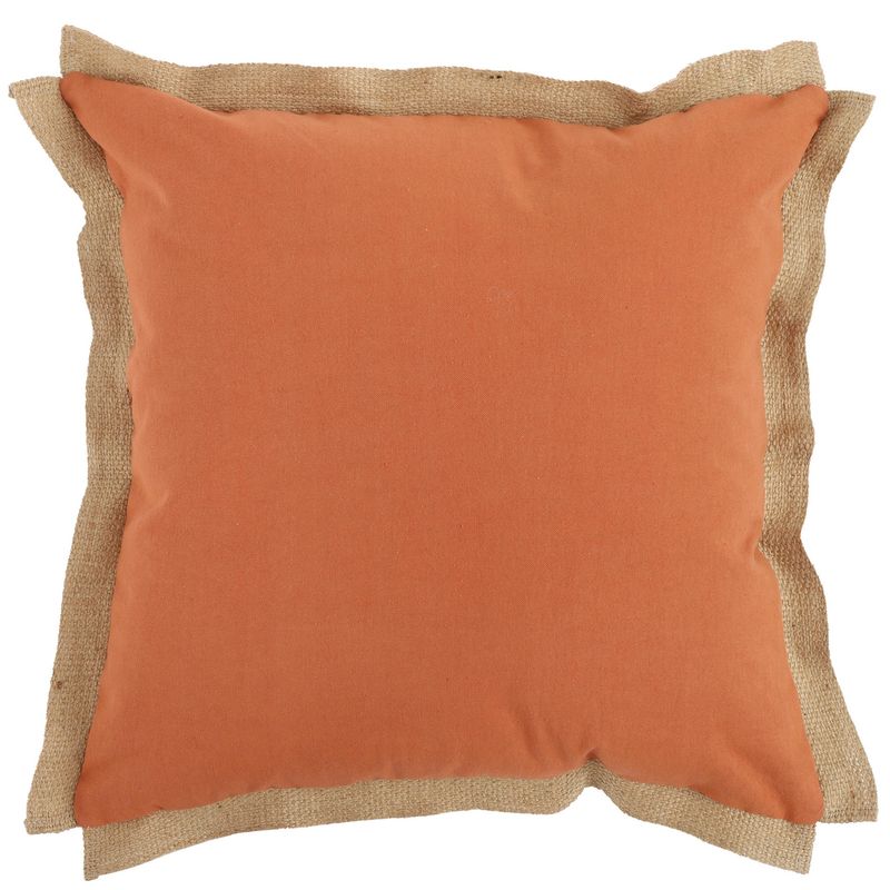 ATMOSPHERA HOME - Cojín Yute Café Oxido Con Yute 50x50 cm