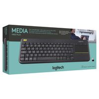 Teclado inalámbrico K400 Plus Touch Pad