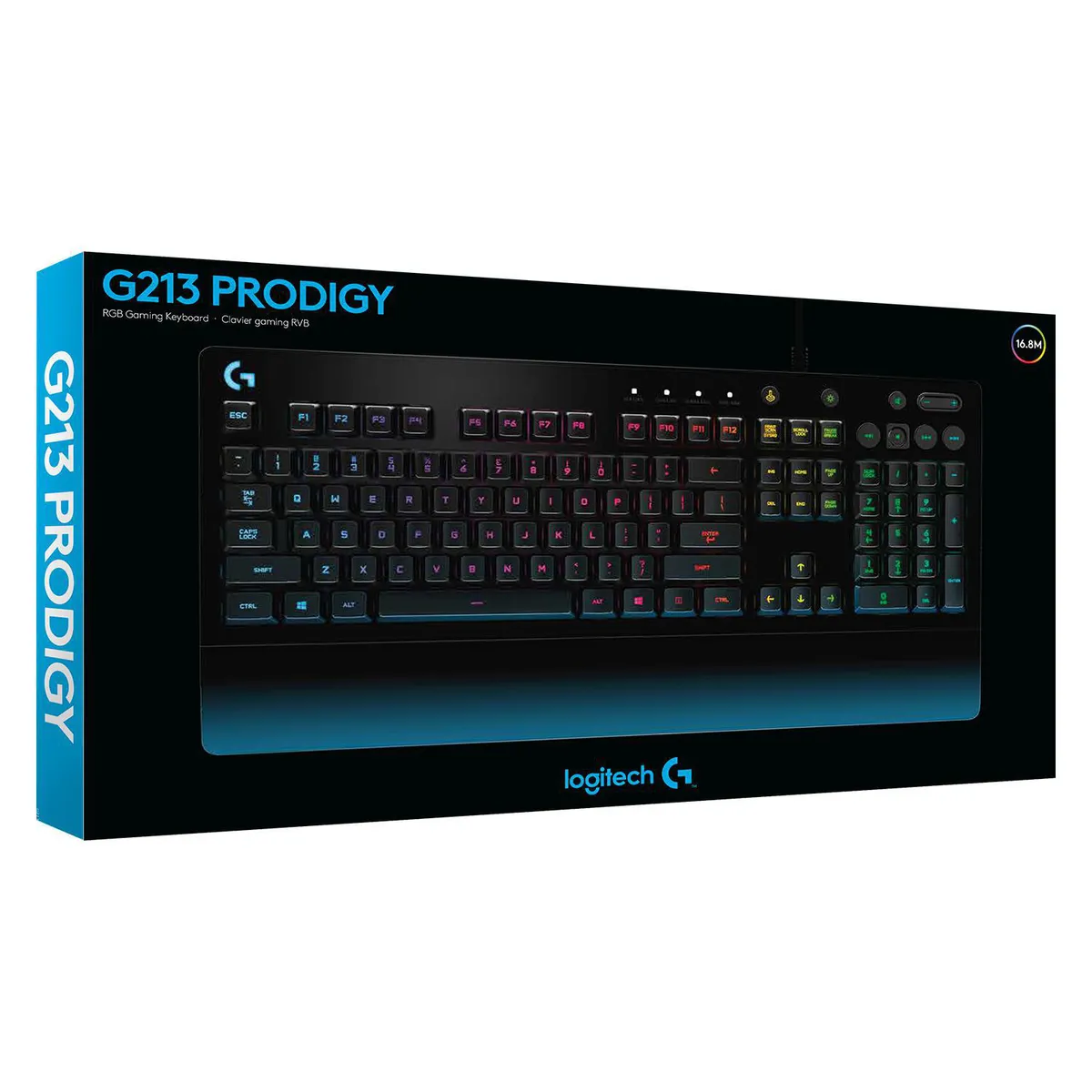 LOGITECH - Teclado gamer RGB G213 PRODIGY