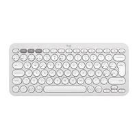 Teclado bluetoth Pebble Keys 2 K380 blanco