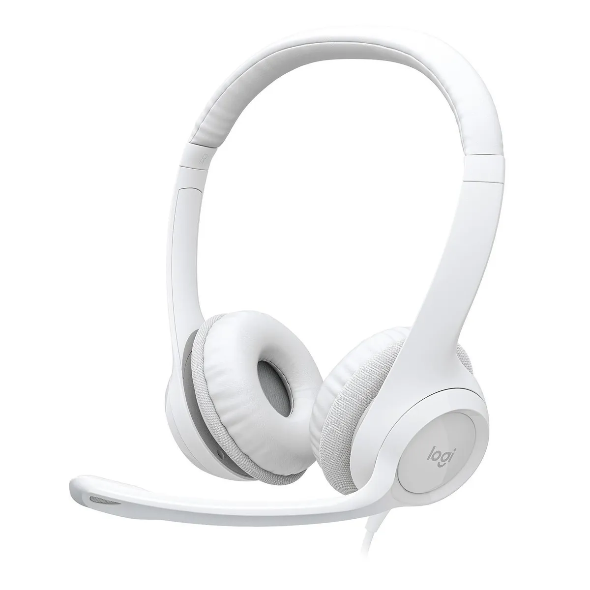 LOGITECH - Audífonos Headset USB H390 blanco