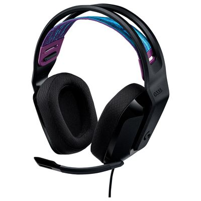 Imagen 2 del producto Audífonos headset gamer G335 negro