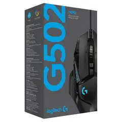 LOGITECH - Mouse gamer G502 HERO alto rendimiento
