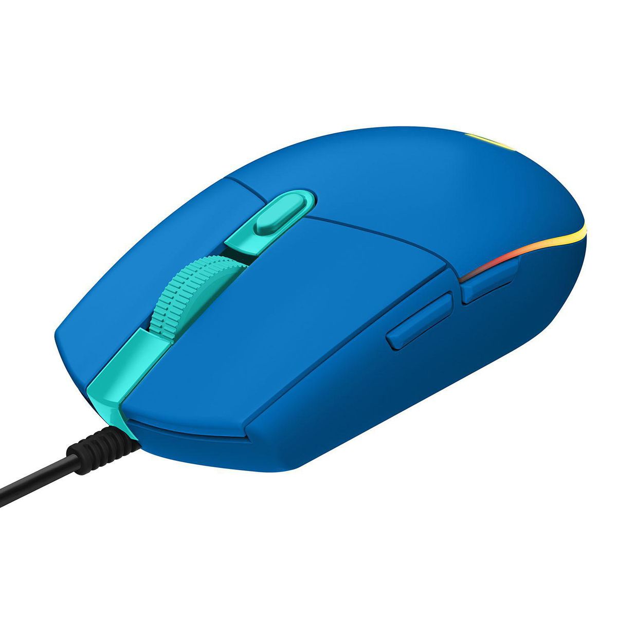 LOGITECH - Mouse gamer G203 Lightsync azul