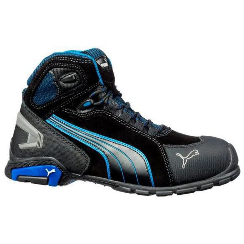 PUMA SAFETY - Botín de seguridad Unisex Talla 44 Rio Black Mid