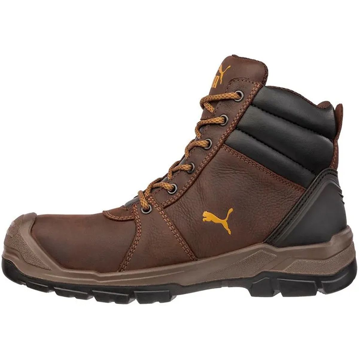 PUMA SAFETY - Botín de seguridad Unisex Talla 42 Tornado Brown