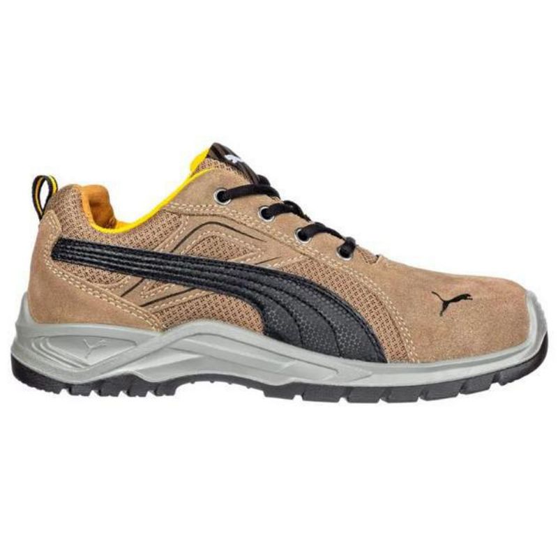PUMA SAFETY - Botín de seguridad Unisex Talla 45 Omni Brown