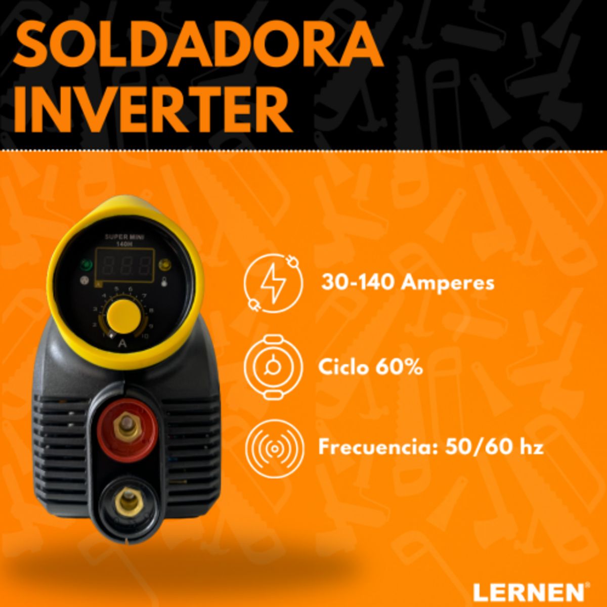 LERNEN - Pistola de pintura eléctrica 550W compresor