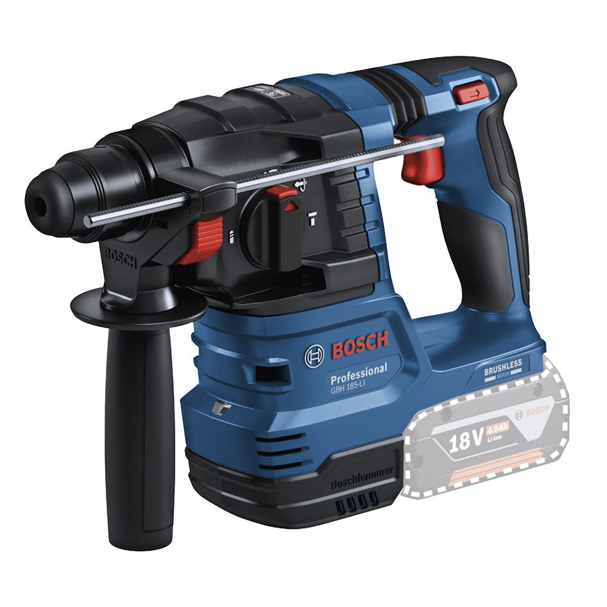 BOSCH - Rotomartillo inalámbrico de 18V GBH 185-LI