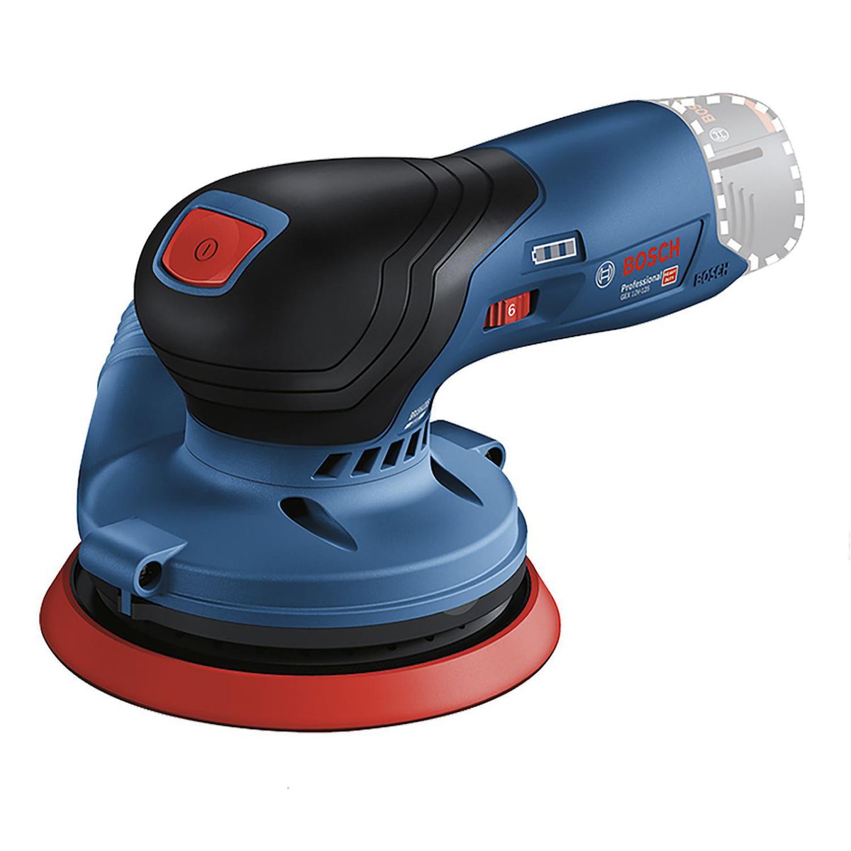 BOSCH - Lijadora roto orbital inalámbrica GEX 12V-125