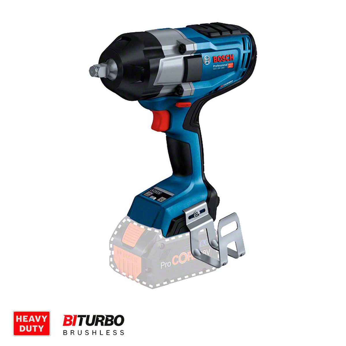 BOSCH - Llave de Impacto Biturbo 18V GDS 18V-1000