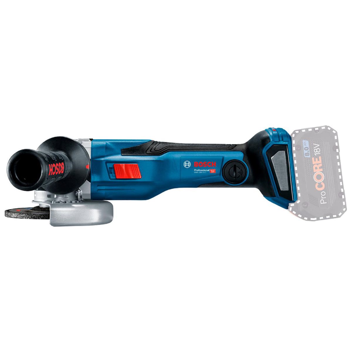 BOSCH - Esmeril angular GWS 18V-15 C