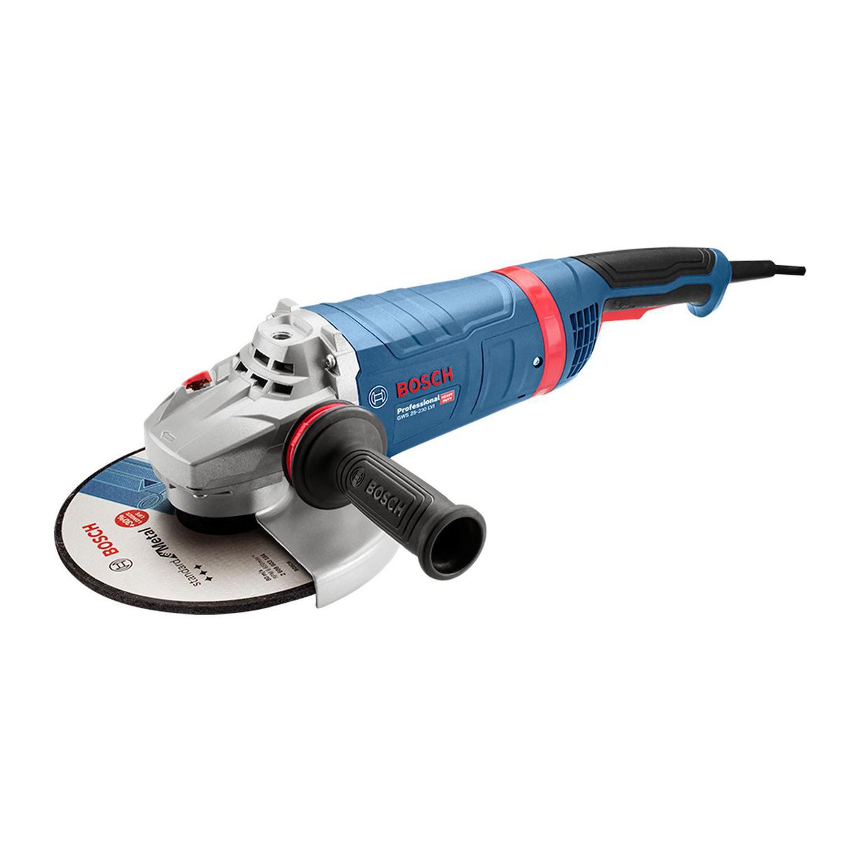 BOSCH - Esmeril GWS 25-230 LVI 220V gatillo hombre muerto
