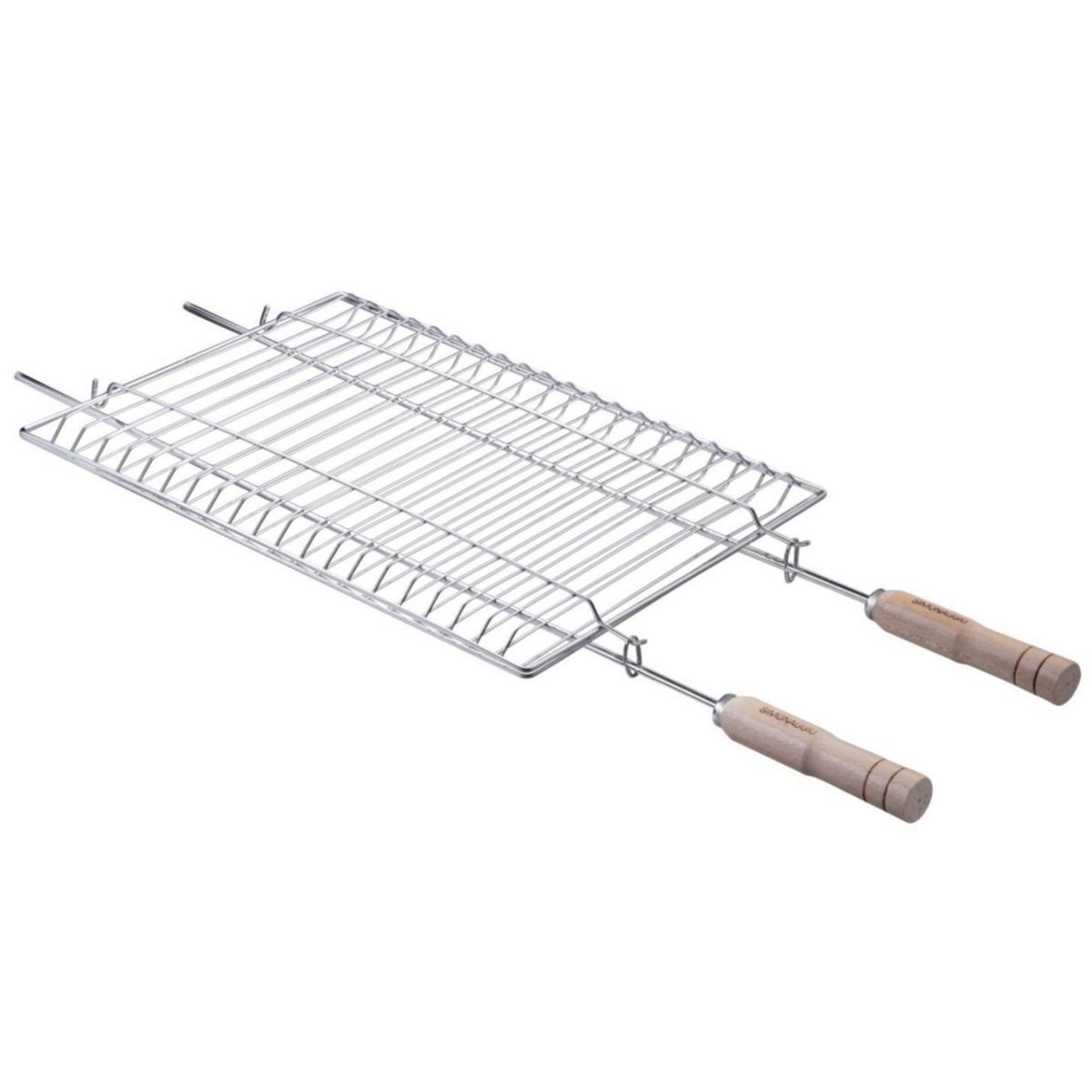 SOGA - Parrilla con Tapa Desmontable 36x84 cm Acero Inoxidable