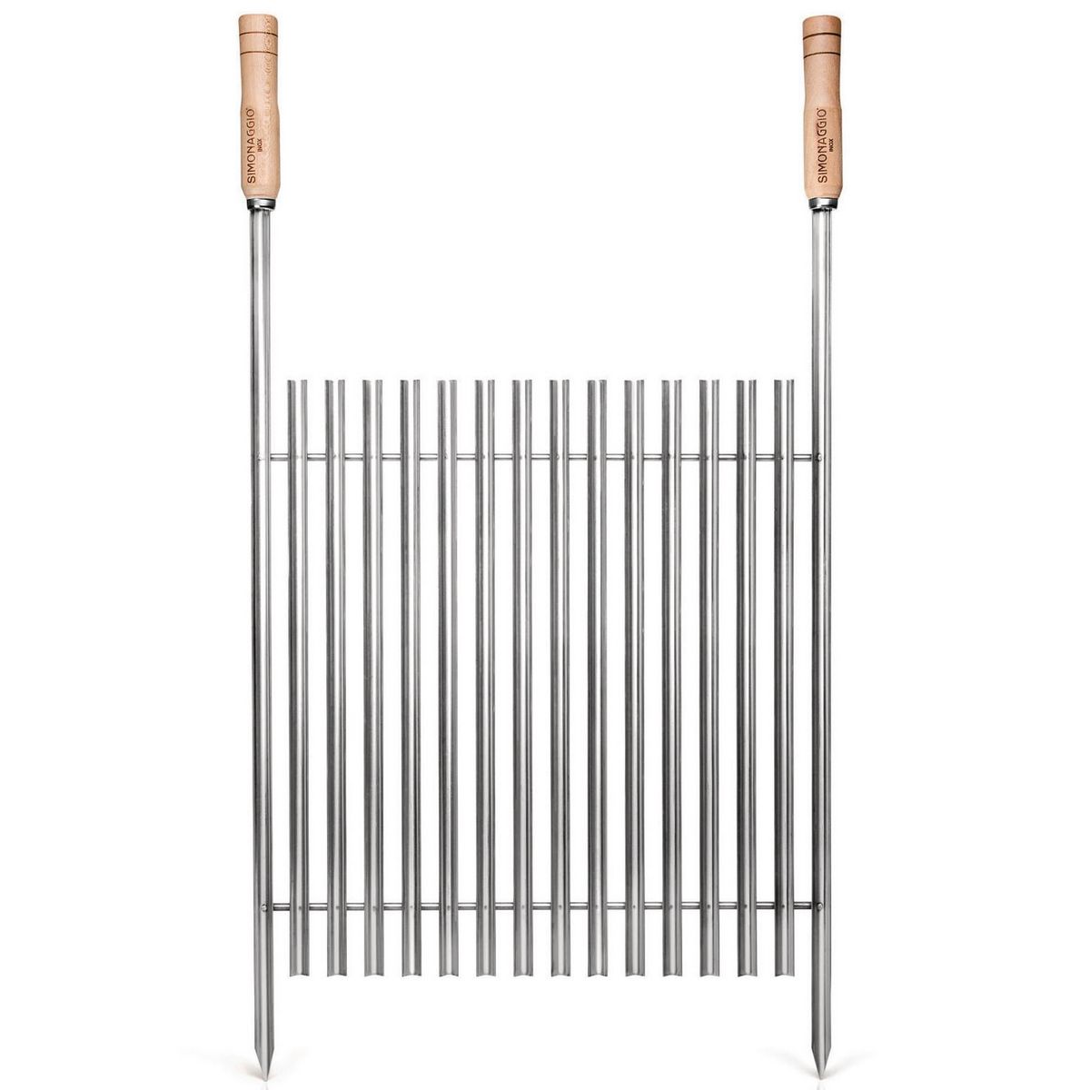 SOGA - Parrilla Argentina 36x83 cm Acero Inoxidable