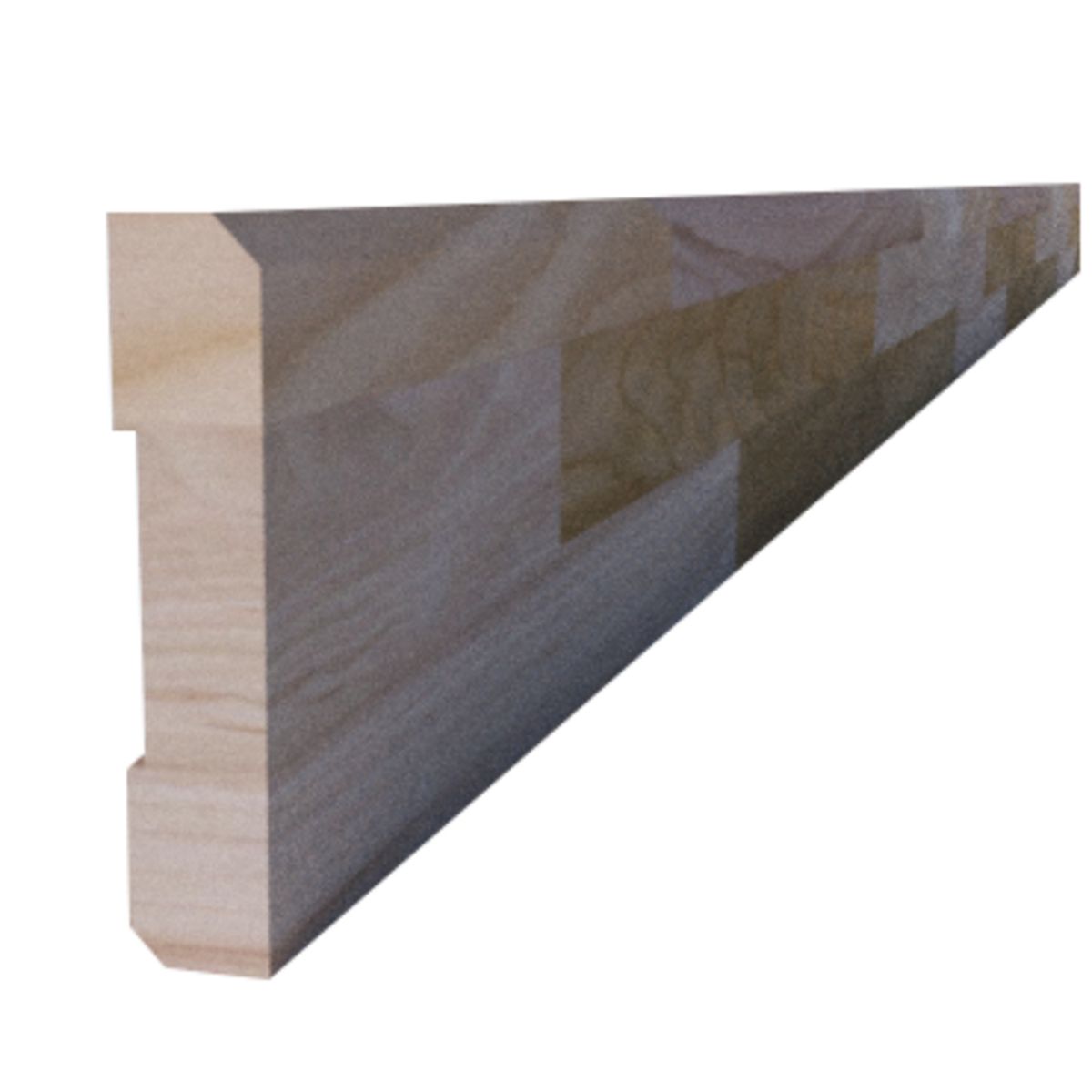 IGNISTERRA - Guardapolvo Madera Natural 19 mm 9x300 cm