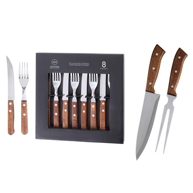 ARTHOME - Set Parrillero 10 Piezas Arthome-Par04