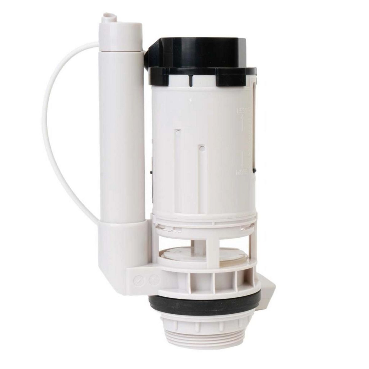 FLUIDMASTER - Válvula Descarga Dual Flush 2" Con Doble Botón y Cable