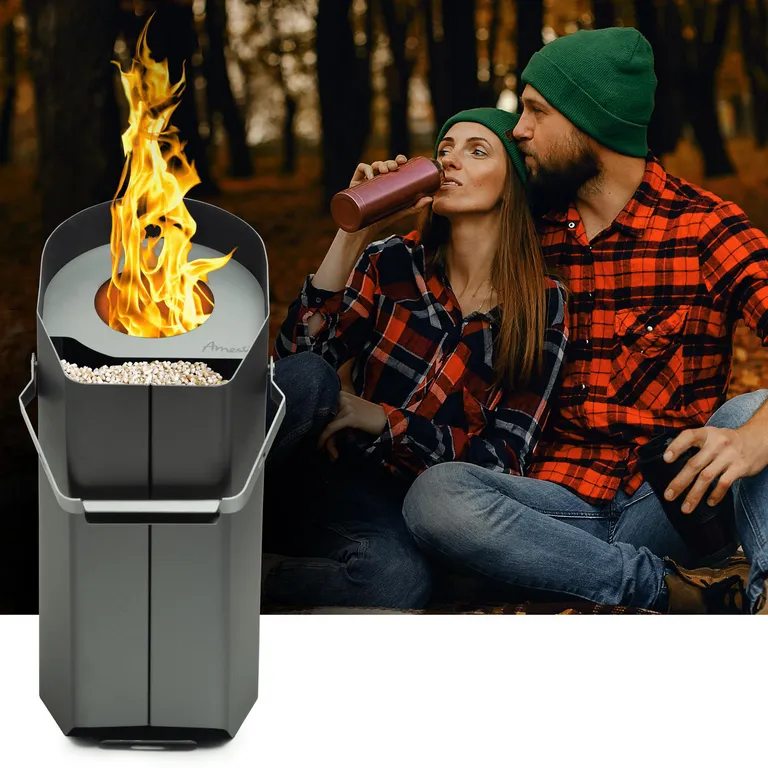 Estufa Pellet ICON Gris Charcoal