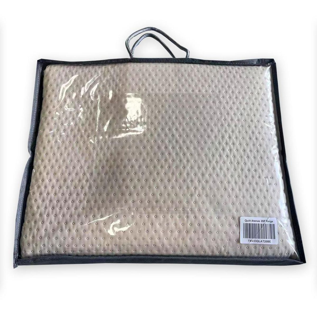 IDETEX - Quilt 1.5 plazas Atenas Beige 