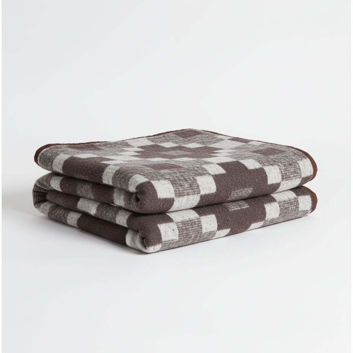 IDETEX - Frazada Jacquard Heatset Evo 1 plaza Café