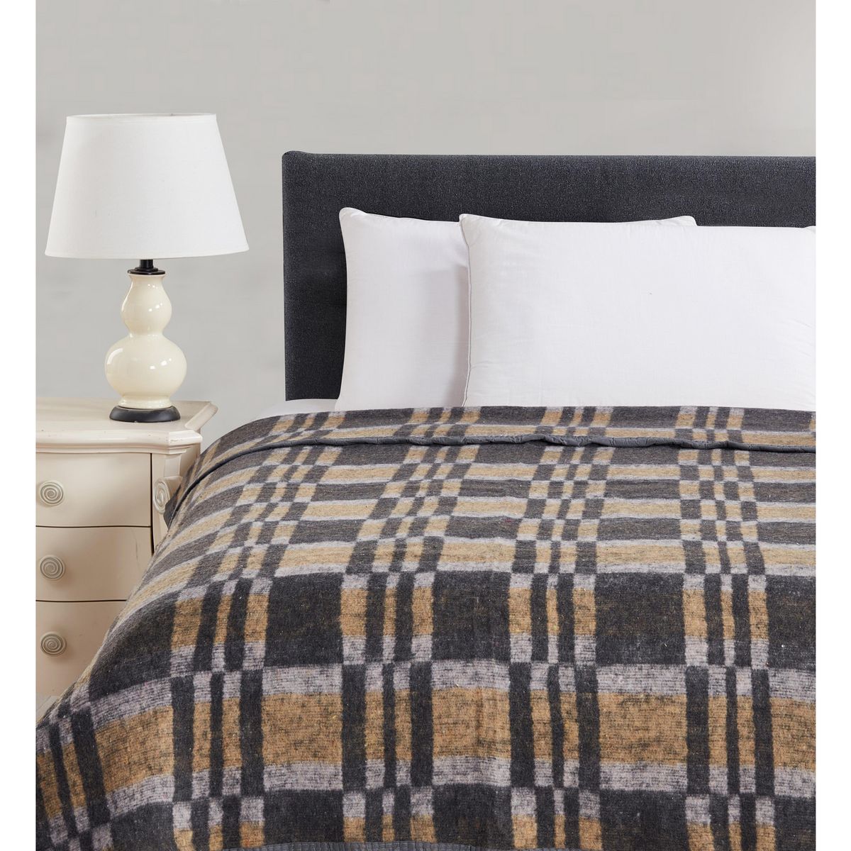 IDETEX - Frazada Termica King Gris