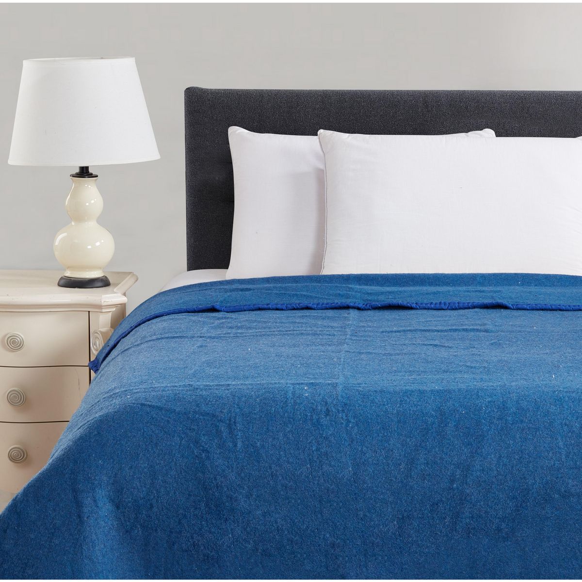 IDETEX - Frazada Fris Carv Avan 1.5 plazas Azul