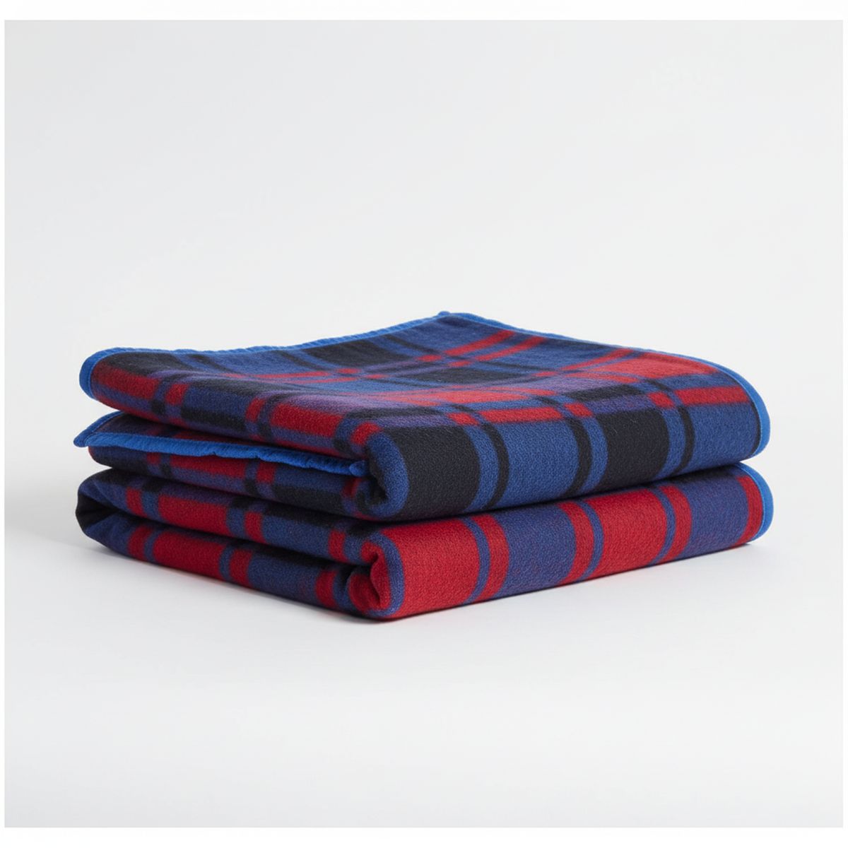IDETEX - Frazada Jacquard Heatset Evo King Azul