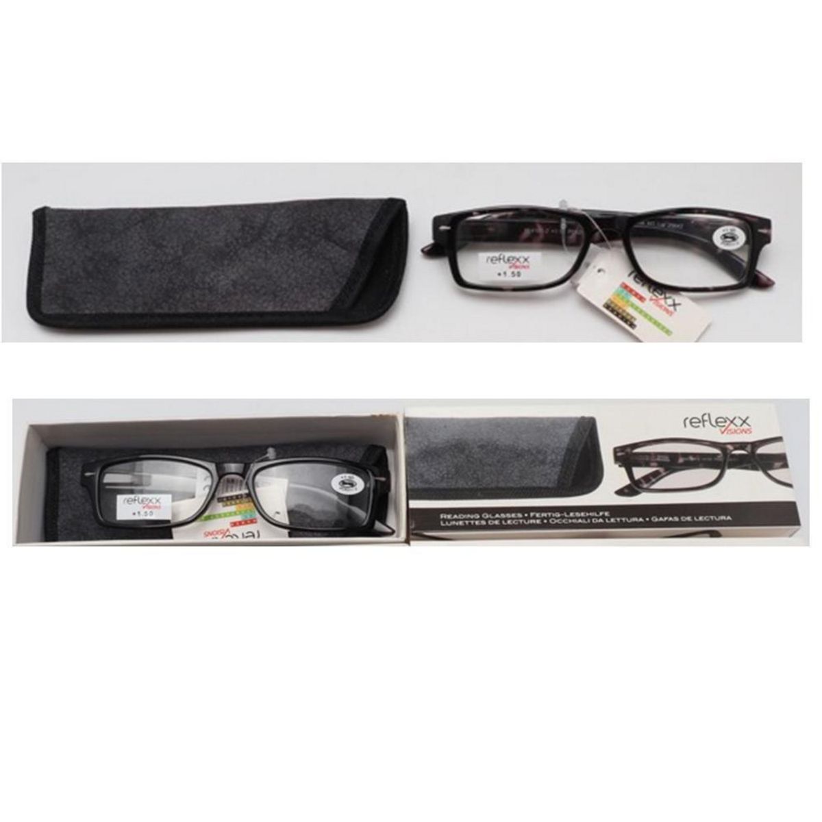 GENERICO - Anteojo Óptico Lectura Dioptría 2. 5 Generico