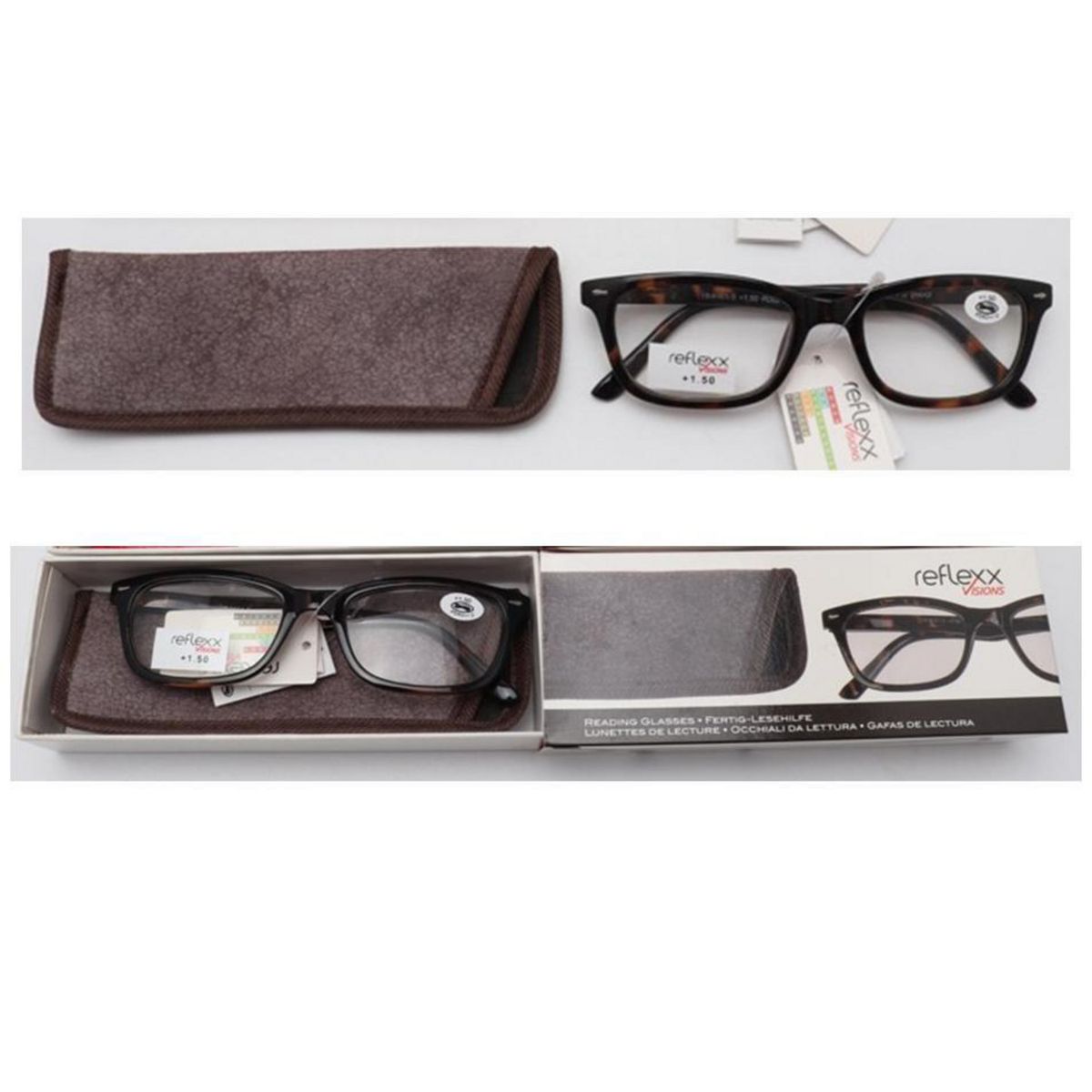 GENERICO - Anteojo optico Zia café Demi 1.5