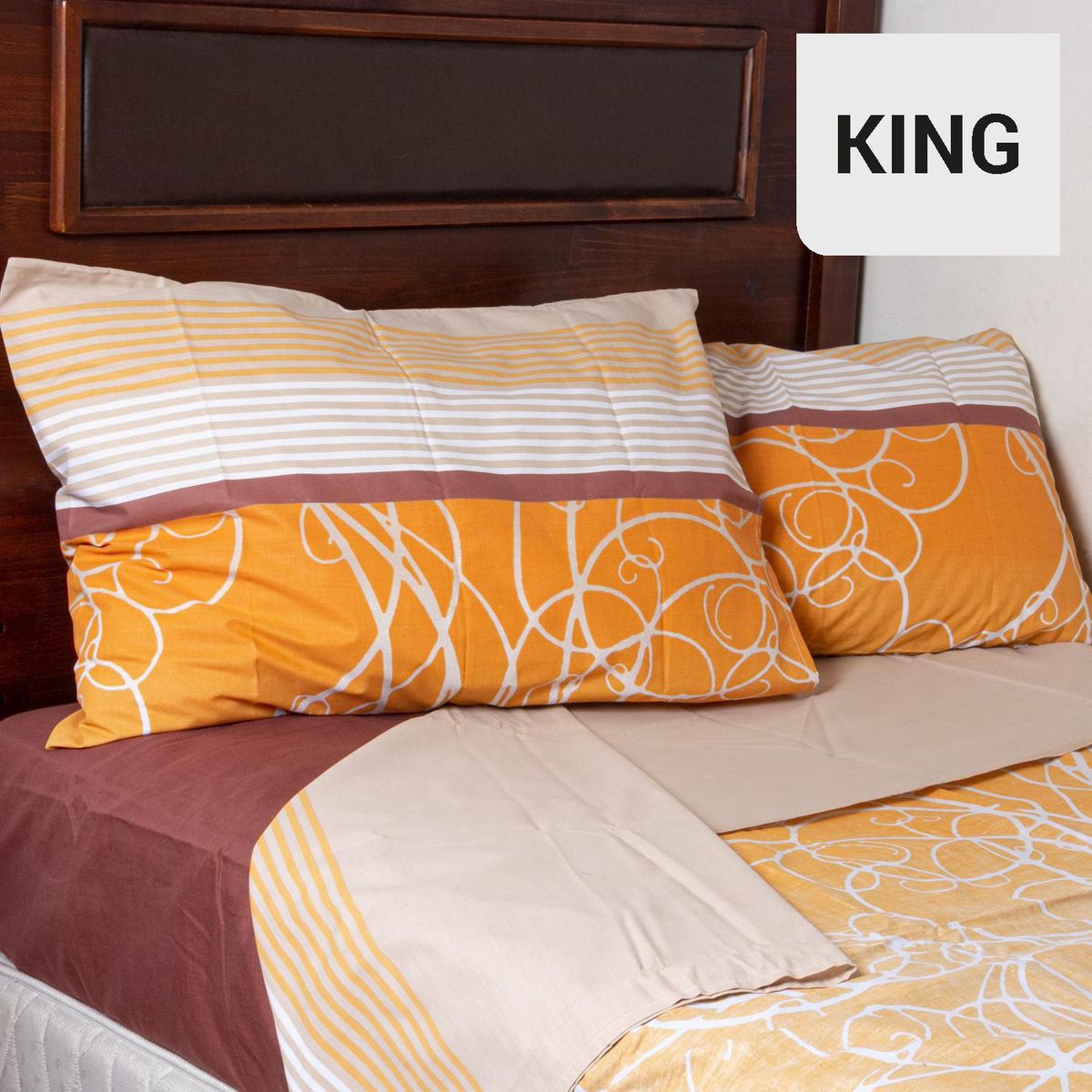 MASEL - Juego de Sábanas 144 Hilos Sinuo