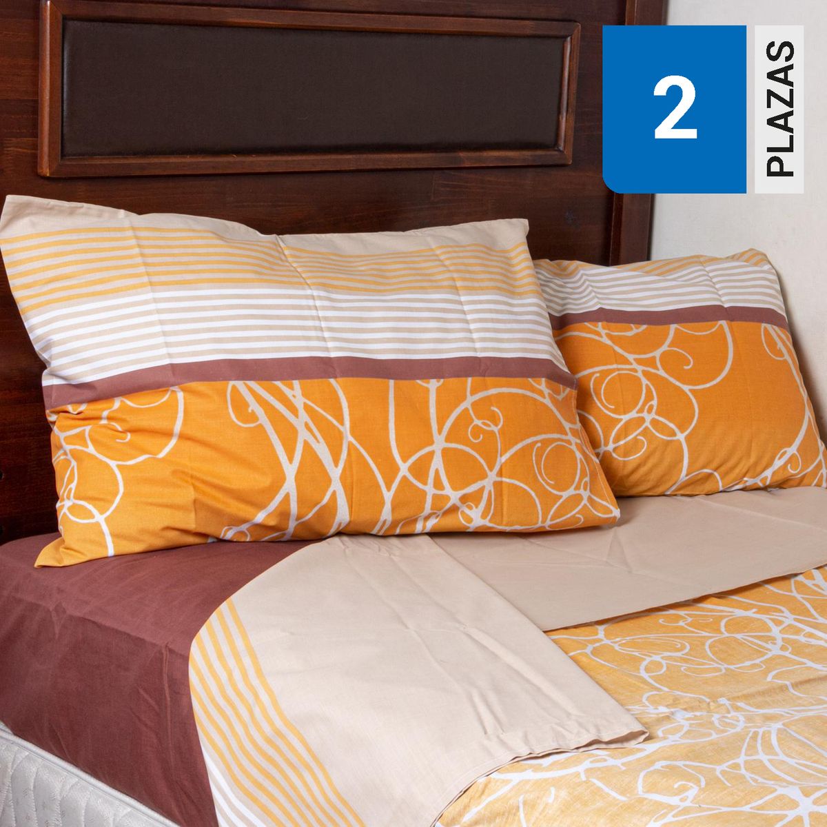 MASEL - Juego de Sábanas 144 Hilos Sinuo