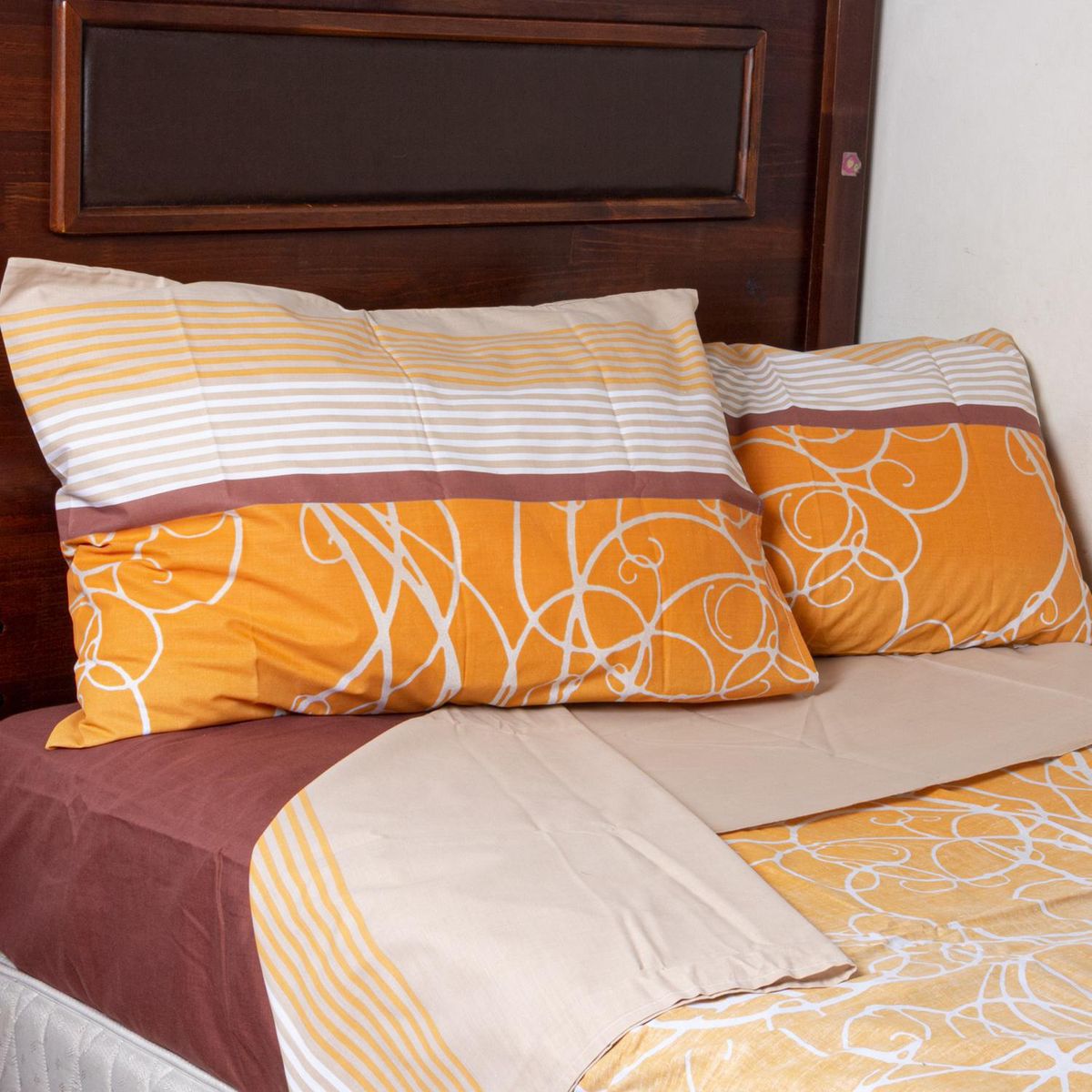 MASEL - Juego de Sábanas 144 Hilos Sinuo