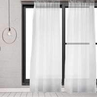Set de cortinas De velo 140x225 cm Blanco