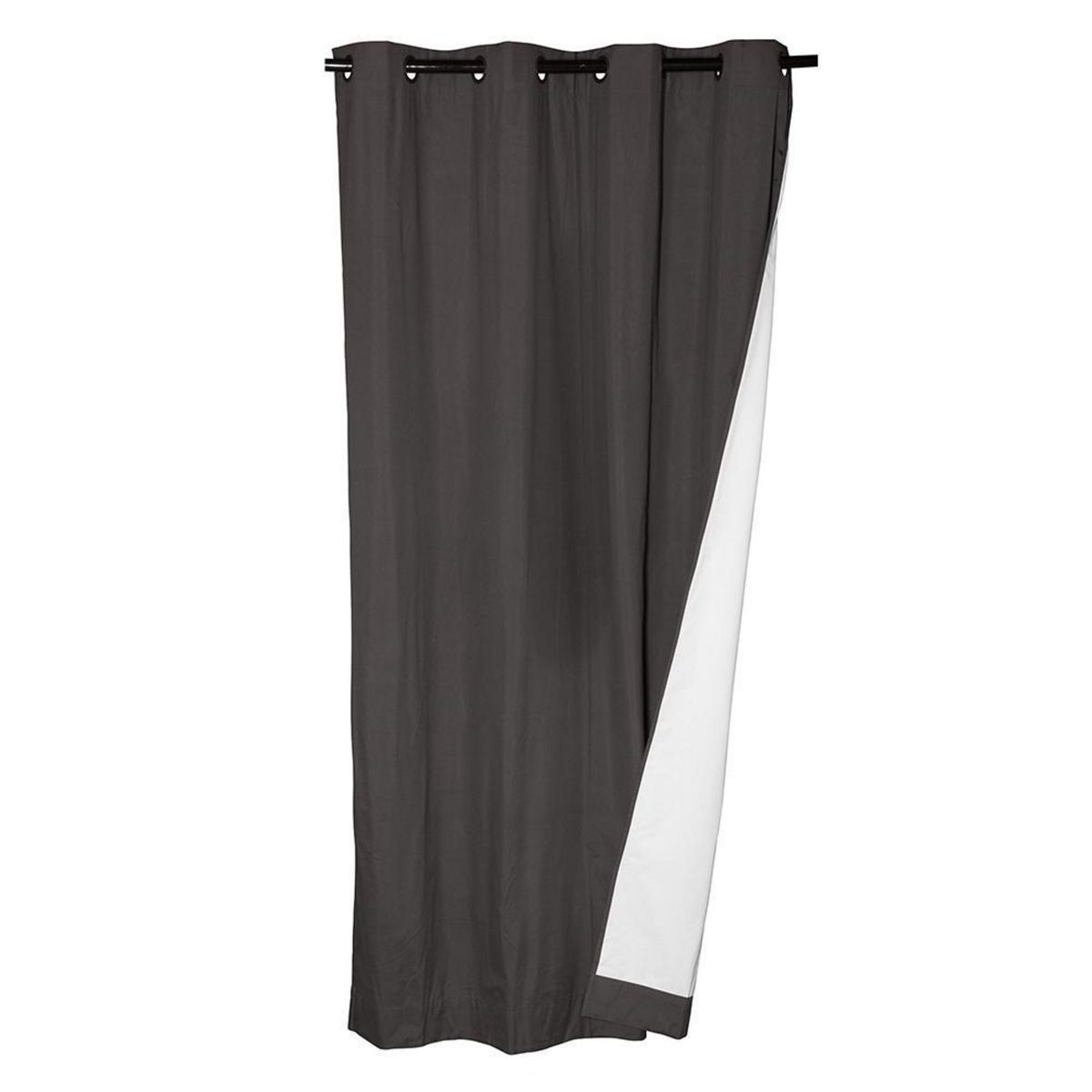 MASEL - Set 2 Cortinas Black-Out Microfibra 140x225 cm