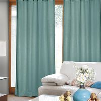 Set de cortinas Tela 140x225 cm Turquesa